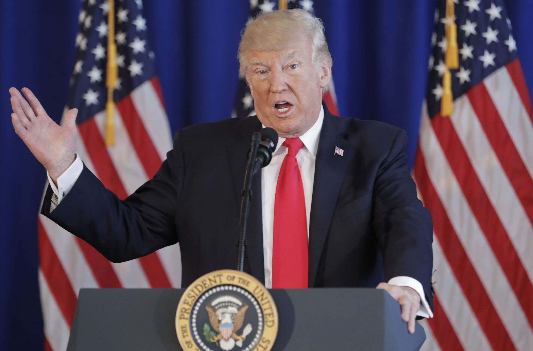 2017: Donald Trump